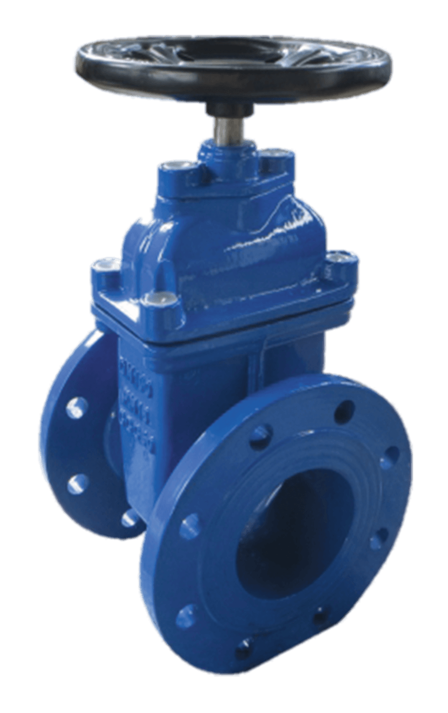 Купить Задвижка 30Ч39Р Dn150 PN10/16 с ручным приводом с обрезиненным клином Краснодар